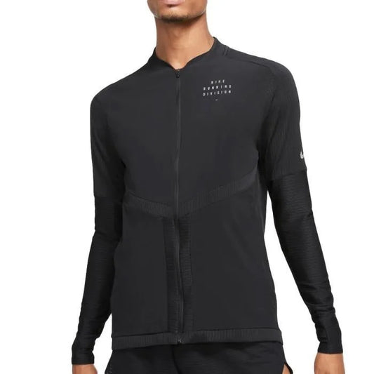 veste Noire Homme Nike run Division Element